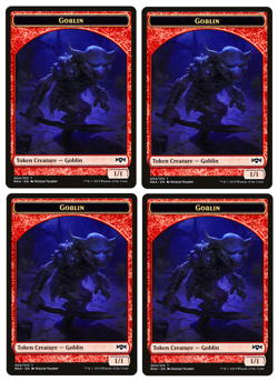 MTG - 9 x Different FOIL Red GOBLINS & TOKENS - Commander / Modern - M/NM - Image 4