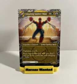 Peter Parker (Borderless) M Marvel's Spider-Man 208 NM MTG - Image 2