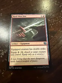 Hard-Won Jitte Teenage Mutant Ninja Turtles Regular - Image 1