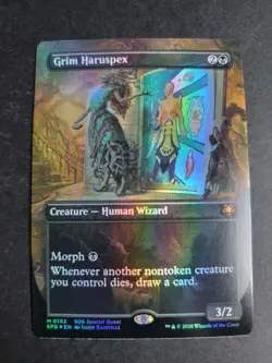 Grim Haruspex (Borderless Foil) SPG MTG Secrets of Strixhaven - Image 1