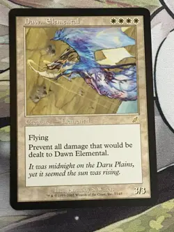 C4852 MAGIC MTG SCOURGE DAWN ELEMENTAL #7 RARE NM - Image 1