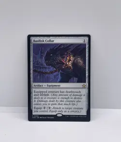 Basilisk Collar, Set: Foundations, Regular #669 NM, Rare Artifact, MTG - Image 1