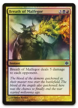 Breath of Malfegor #35 (Foil) (NM) Alara Reborn ARB Magic MTG - Image 1