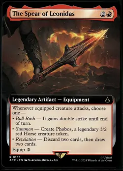 The Spear of Leonidas - 165 Extended not foil MTG ACR - Image 1
