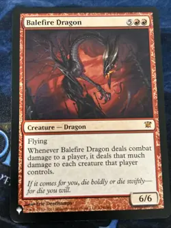 Balefire Dragon The List Reprints Regular NM-M Unplayed MTG - Image 1