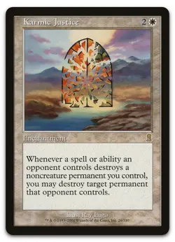 Karmic Justice #26 (LP) Odyssey ODY Magic MTG - Image 1