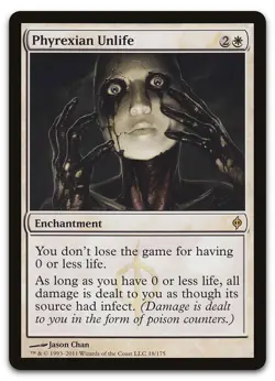 Phyrexian Unlife #18 (LP) New Phyrexia NPH Magic MTG - Image 1
