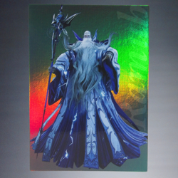 SQUARE ENIX FINAL FANTASY VII ANNIVERSARY ART MUSEUM RAMUH FOIL TC CARD #1-044 - Image 1