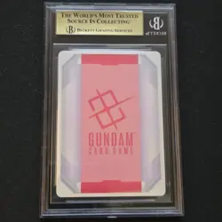 BGS 9.5 Gundam Card Game Newtype Resource GUNDAM RX-78-2 R-002 C++ English - Image 2