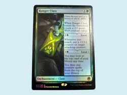 Ranger Class, Foil Promo, Forgotten Realms, Near Mint, Magic the Gathering MTG - Image 1