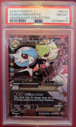 M Gardevoir EX RC31/RC32 Pokemon Generations PSA 8 - Image 1