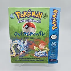 Vintage Pokemon TCG Overgrowth Wizards of the Coast 1999 Pre-owned COMPLETE - Image 1