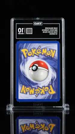 Wizards Dark Dragonite 1st Ed Non Holo Rare TAG 10 Team Rocket 22/82 Pokemon - Image 2