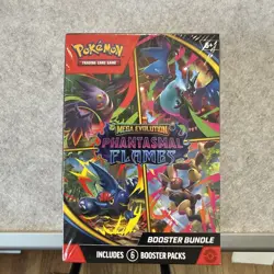 Pokemon Mega Evolution Phantasmal Flames Booster Bundle Box Mega Charizard X NEW - Image 1