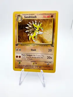 Pokemon Sandslash Fossil Uncommon Regular Stage 1 70 HP 41/62 1st Edition - Image 1