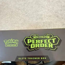 Pokemon Mega Evolution Perfect Order Elite Trainer Box New Sealed ready to go!! - Image 3