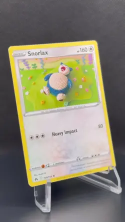 😴 Pokemon TCG – Snorlax 109/159 – Crown Zenith – Regular Rare - Asako Ito – NM - Image 2