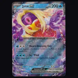 Jynx ex 124/165 S&V: 151 Double Rare Pokemon TCG NM - Image 1