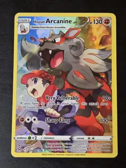 Pokemon TCG - Hisuian Arcanine TG08/TG30 - Lost Origin - Holo Ultra Rare - Image 1
