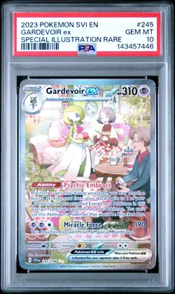 2023 POKEMON SVI EN-SCARLET & VIOLET #245 GARDEVOIR EX PSA 10 - Image 1