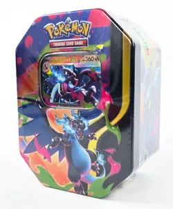 Pokemon TCG MEGA CHARIZARD X EX TIN NEW SEALED Authentic - Image 1