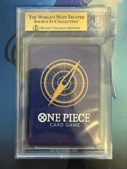 Roronoa Zoro Bubble SP PRB02-006 English BGS PRISTINE 10 One Piece TCG - Image 2