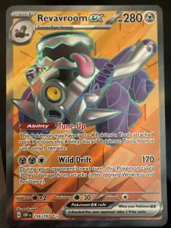 Pokemon TCG - Revavroom ex - 216/197 - Obsidian Flames Full Art Card NM - Image 1