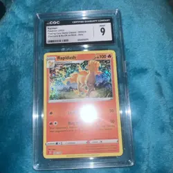 Rapidash 005/034 Trading Card Game Classic Holo - Image 1