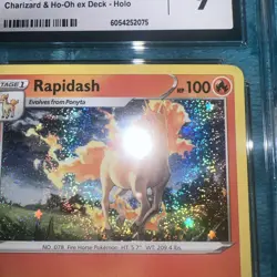 Rapidash 005/034 Trading Card Game Classic Holo - Image 4