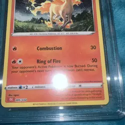 Rapidash 005/034 Trading Card Game Classic Holo - Image 5