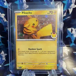 Pikachu - Pokemon Day 2026 (Cosmos Holo) 051/162 Miscellaneous Cards SWIRL 🌀 - Image 1