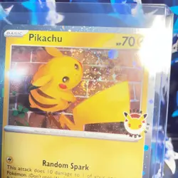 Pikachu - Pokemon Day 2026 (Cosmos Holo) 051/162 Miscellaneous Cards SWIRL 🌀 - Image 2