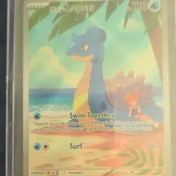 Pokemon Misty's Lapras Basic Card 110 HP 60 Attack Water Type English TCG - Image 1