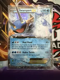 Swampert EX XY55 XY Promo Holo EX Water 180 HP Pokemon TCG English Card - Image 1