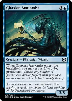 NM Foil Gitaxian Anatomist, MTG, Phyrexia: One, Magic the Gathering, 52 - Image 1