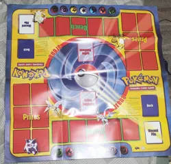 Vintage Original Pokemon Play Mat Base Set Trading Card Game New Out Of Gift Box - Image 1