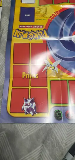 Vintage Original Pokemon Play Mat Base Set Trading Card Game New Out Of Gift Box - Image 3