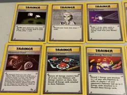 Pokemon Trainer Lot of 43 Cards WOTC No Doubles Fossil Jungle Neo Base Rocket - Image 2