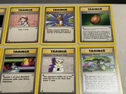 Pokemon Trainer Lot of 43 Cards WOTC No Doubles Fossil Jungle Neo Base Rocket - Image 4