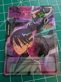 Gundam Card Game ~ Resource ~ RP-23 Resource ~ Nyaan & GFreD English - Image 1