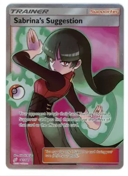Sabrina's Suggestion 181/181 Team Up Full Art Pokemon Card - Image 1