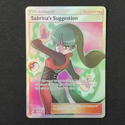 Sabrina's Suggestion 181/181 Team Up Full Art Pokemon Card - Image 2