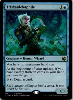 Triskaidekaphile 386 Foil Unique and Miscellaneous Promos Magic The Gathering NM - Image 1