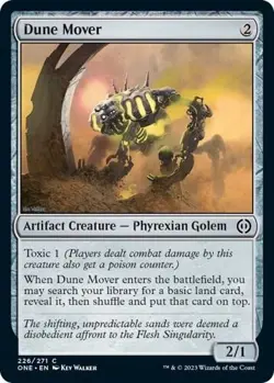 NM Foil Dune Mover, MTG, Phyrexia: One, Magic the Gathering, 226 - Image 1