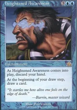 MTG magic cards 1x Heightened Awareness Prophecy Light Play, English - Image 1