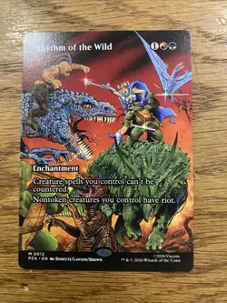 Rhythm of the Wild | 12 | Rare | Full-Art Regular | TMNT | MTG | PZA - Image 1