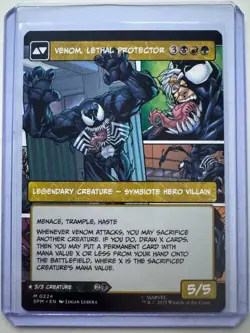 Eddie Brock #0224 (Borderless) Marvel's Spider-Man Non-Foil SPM ENG MTG NM - Image 2