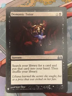 Mint/Near-Mint, English - 1 x MTG Demonic Tutor Duel Decks: Divine vs. Demonic - Image 1