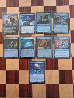 MTG-Final Fantasy Blue Bundle Lot - Image 1