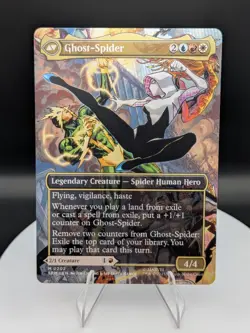 Gwen Stacy (Borderless) Mythic Regular 202: MTG Spider-Man SPM EN (NM) - Image 2